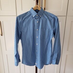 Vineyard Vines Blue Gingham Men's Shirt